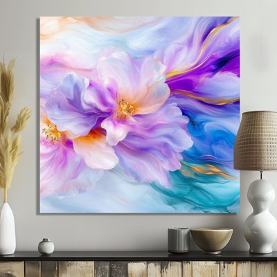Natures beauté fleurs mauves agate II