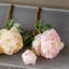 Garden Floral Peony Faux Floral