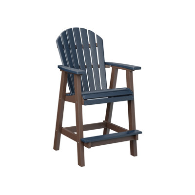 Comfo Back Outdoor Bar Stool