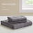 Durable 3-piece Polyester Bedding Sets, Queen Size With Modern Stripes