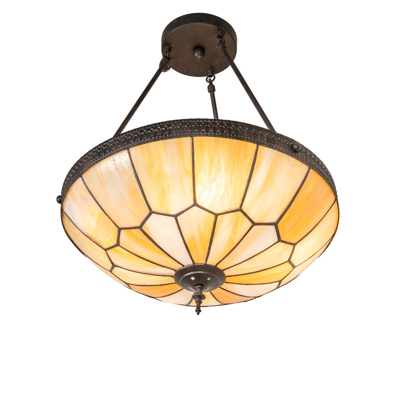 4 - Light Semi Flush Mount