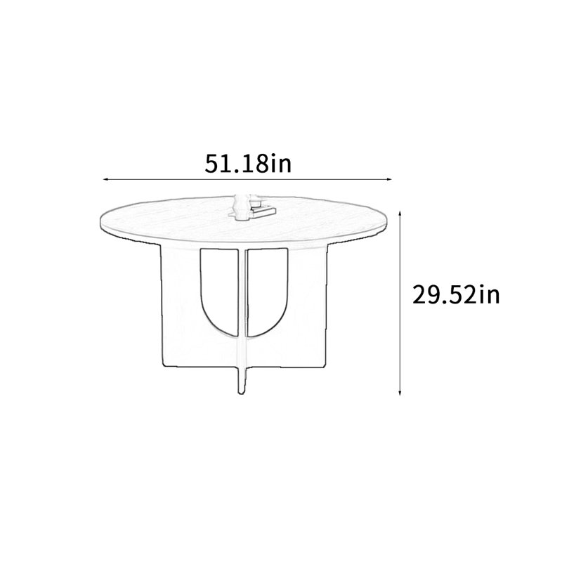 Jonathaon, 29.52"H x 51.18"L x 51.18"W