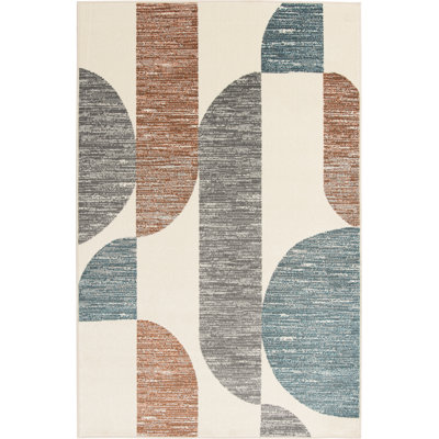 Kourtland Geometric Indoor / Outdoor Rug