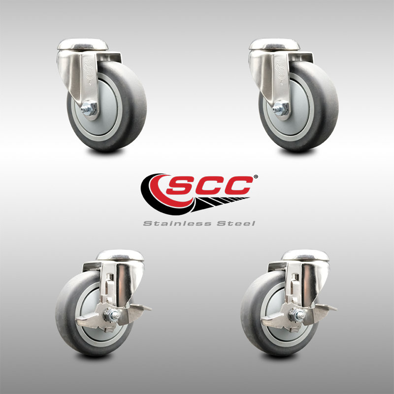 Thermoplastic Rubber Casters