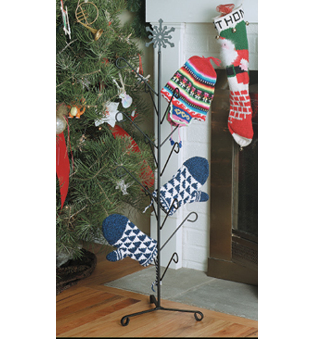 Topping Iron Freestanding 16 - Hook Coat Rack The Holiday Aisle®