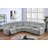 Power Motion Recliner Sectional In Fur-Like Corduroy-1067096896
