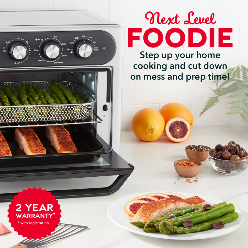 Dash Chef Series Air Fryer Oven with Rotisserie 23Qt
