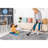6X9 Area Rug In Silver - Stain , Non-Shedding For Home Office, Bedroom Pad Carpet Ideal Living Room, Nursery, Stain--604514444