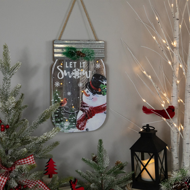 Let It Snow Decorative Accent