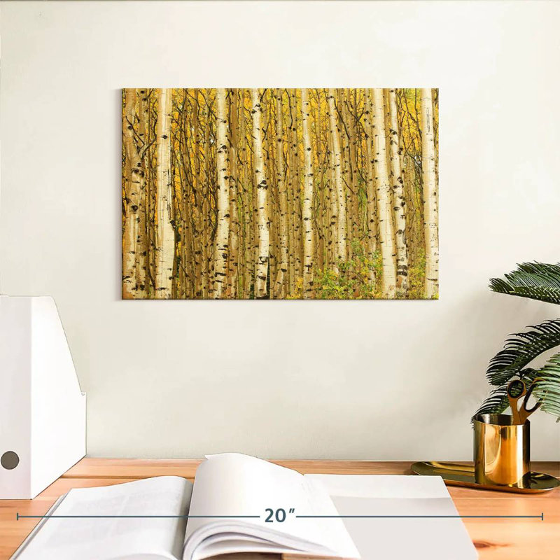 Alvord Golden Aspen Forest, 8" H x 12" W