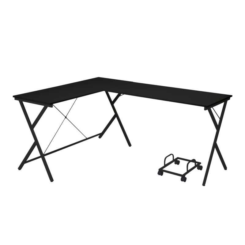 Dazenus Black Finish Computer Desk