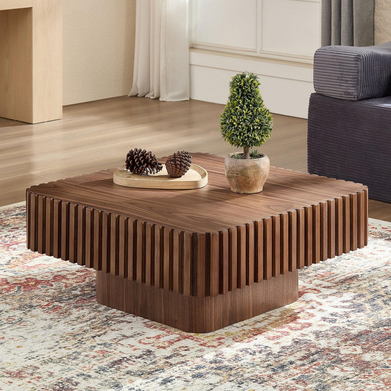 Table basse carrée 31,5 pouces Modern Handcraft