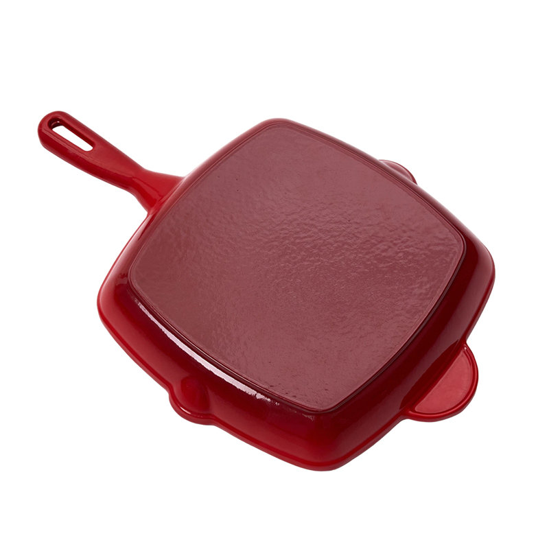 Enamelled Cast Iron Frying Pan