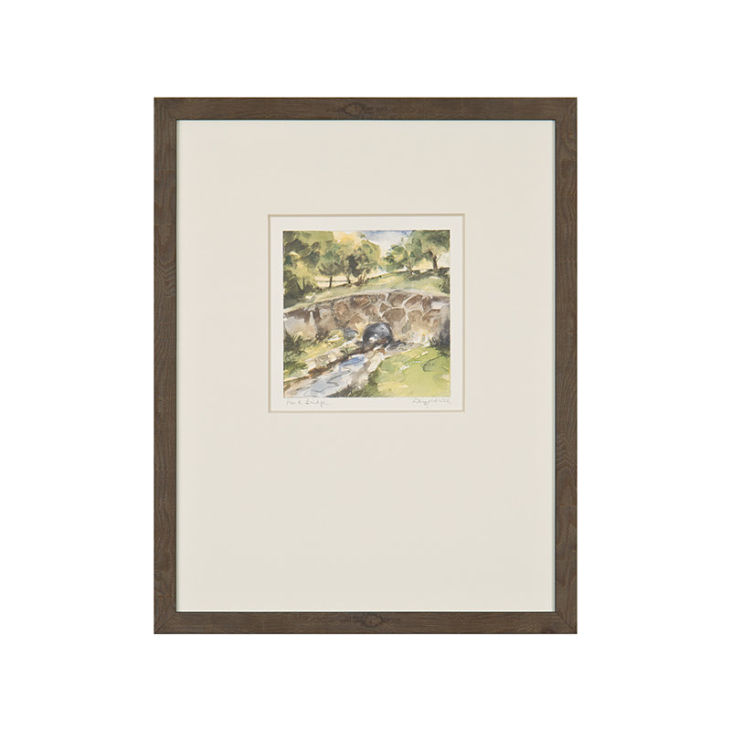 «Park Bridge» par Daughdrill - peinture encadrée
