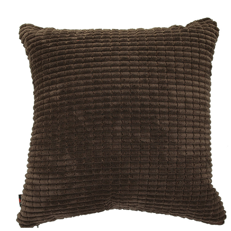 Alston Square Cushion, Small, Brown