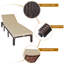 Chaise longue inclinable avec coussin en rotin-52954547