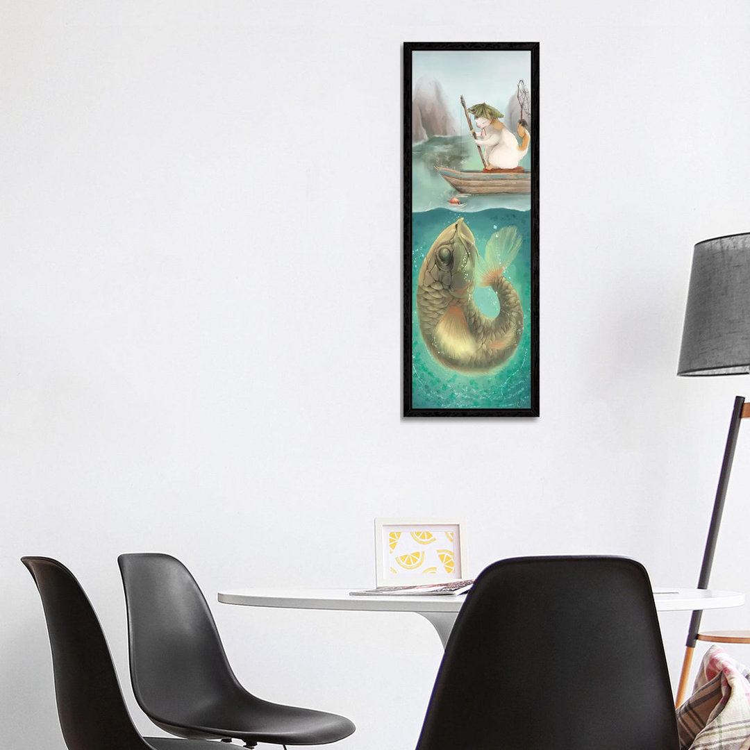 Be Careful What You Fish For - Painting on Canvas