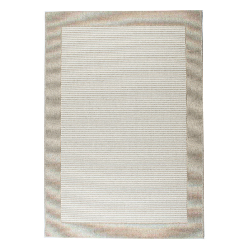 Hailsham Striped Flatweave Area Rug, Rectangle 133 x 195 cm