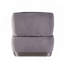 Fauteuil d'appoint antique ardoise et gris