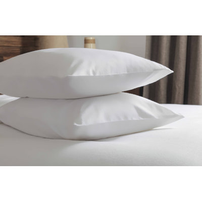 Plain Dye Brushed Cotton Flannelette Flannel Housewife Pillow Case