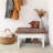 Madelief Solid Wood Accent Stool