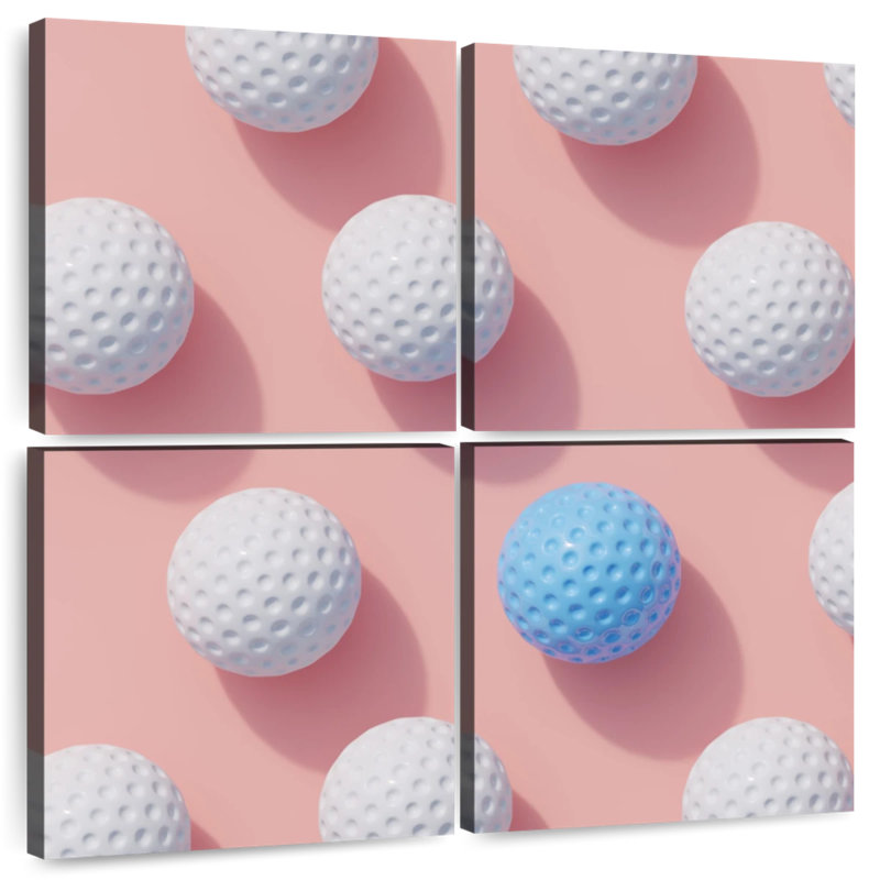 Balle de golf bleue Sirpi Odd, H 18 po x l 18 po