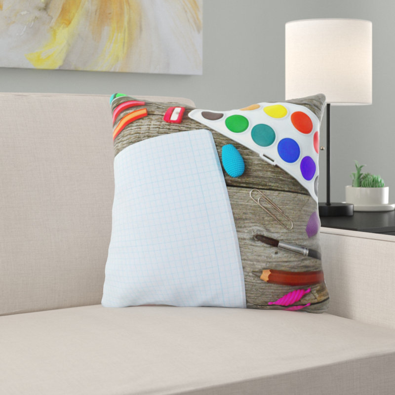 Coussin décoratif Zurcher, Microsuède, Intérieur