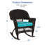 Chaise berçante en osier Raenesha-21220061-26994264