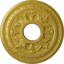 Médaillon de plafond H 15,375 po x l 15,37 po x P 1,5 po Baltimore-27784727