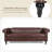 83.66'' Faux Leather Sofa-570051052
