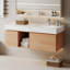 Meuble-lavabo mural simple 47,6 po avec 2 tiroirs flottants modernes en bois massif-1277092663-1297176549-1277092656