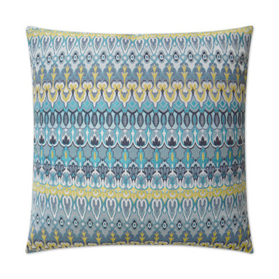 Kanthum Geometric Outdoor Reversible Throw Pillow