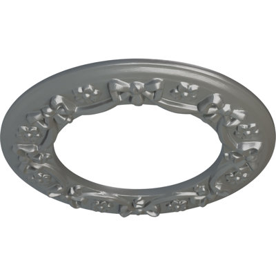 Ruban avec nœud H 12,25 po x l 12,25 po x P 0,875 po médaillon de plafond