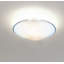  Plafonnier encastré rond 3 lumières 14,5 po avec verre blanc d'intérieur