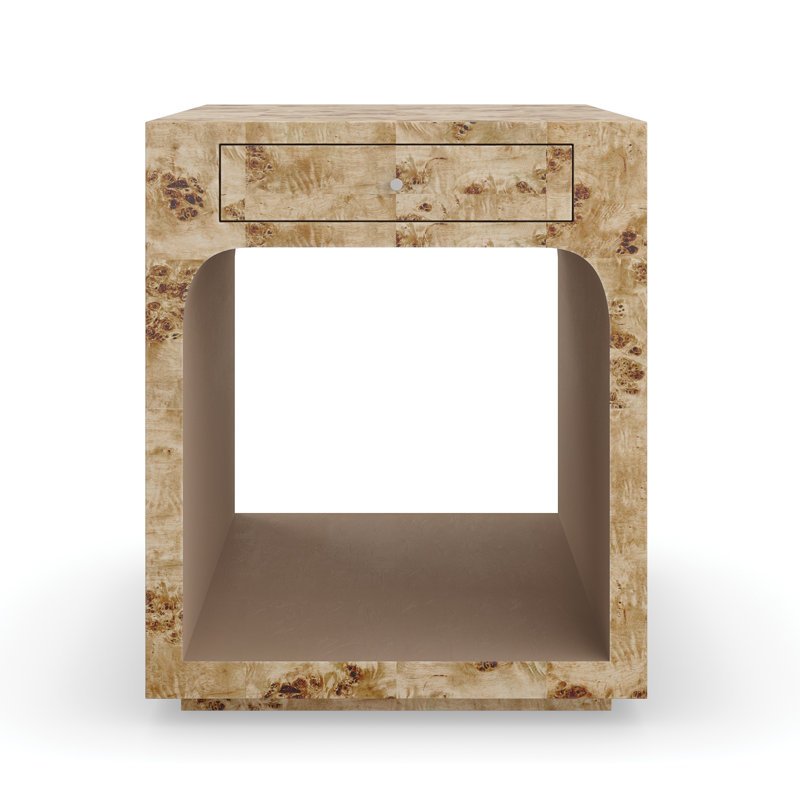 Burlesque End Table with Storage