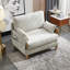 Fauteuil inclinable convertible 3 en 1, canapé-lit 74 po, 3 coussins et poches de rangement-936724487