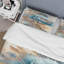 Ensemble de housse de couette bouquet de fleurs bleu et bleu II - Bouquet de fleurs - Polyester en microfibre-414068887