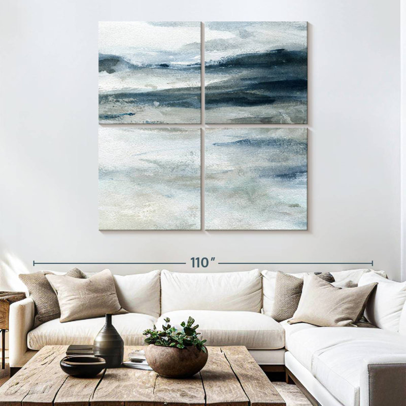 Avery Ocean Currents III, 74" H x 74" W