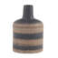 Vase en grès en forme de bouteille 18 x 6 pouces Traditional