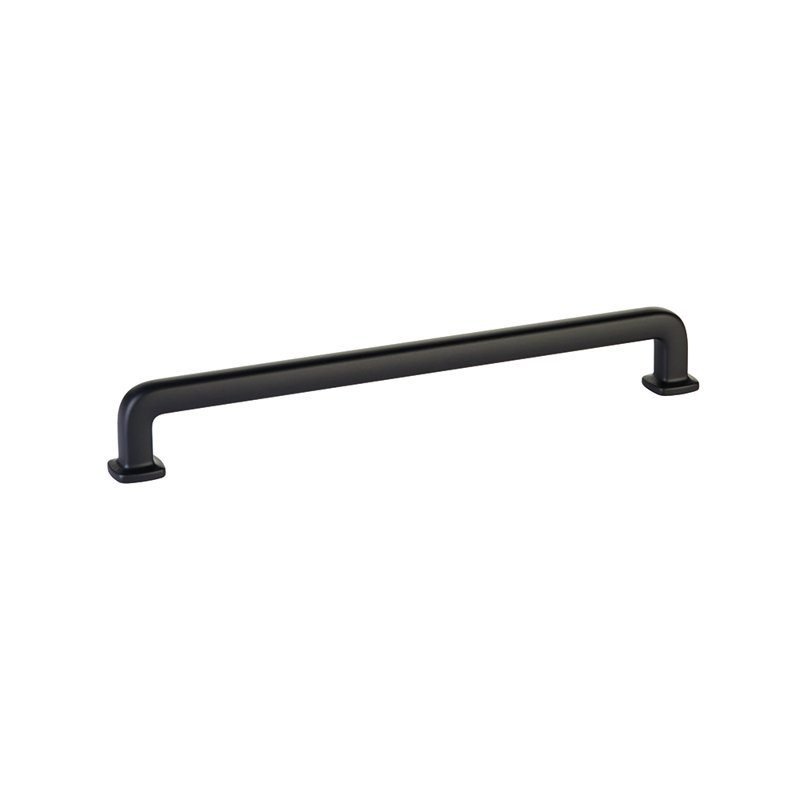Emtek Westridge Cabinet Pull 8" Center-to-Center, Flat Black
