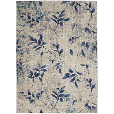Floral Area Rug