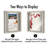 Sturdevant Shadow Box Frame Composite Wood with Glass for Hanging and Tabletop-90975826-90975824