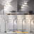 Burrak 78" H 3-Light Dimmable Arc Floor Lamp with Remote