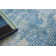 Mineral Abstract Area Rug in Blue