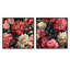 Ensemble de 2 ensembles de collage à motif floral carré Manitoba-101853126-101853127