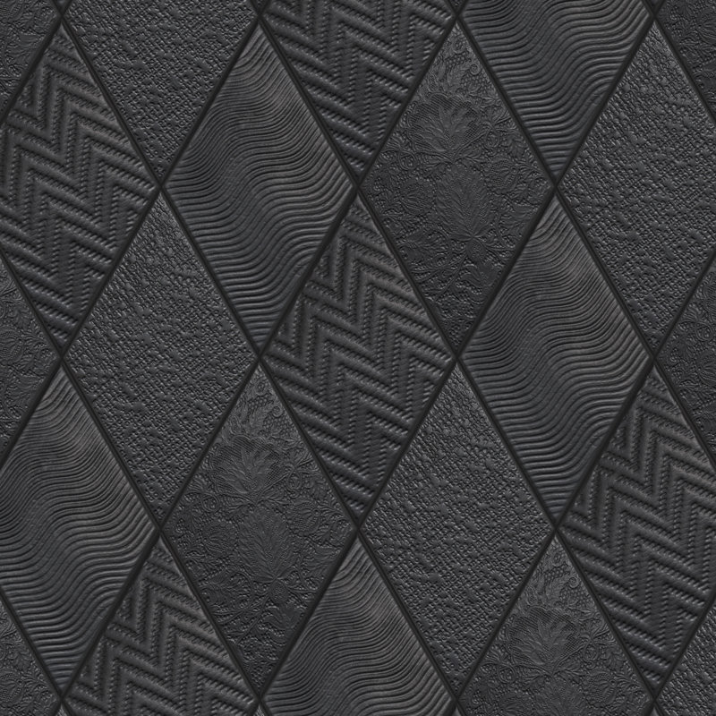 Rhombus 6" x 10" Porcelain Patterned Wall & Floor Tile