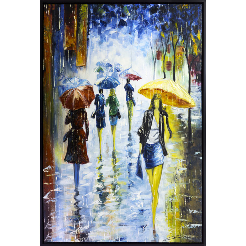 « city streets 1 », toile tendue