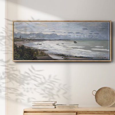 The Beach at Saint - Toile encadrée