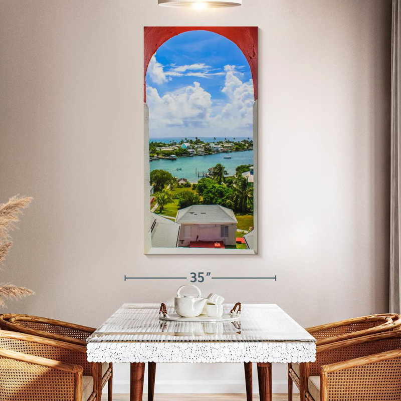 Elbow Reef Lighthouse, 30" H x 15" W