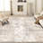 Elroy Modern Abstract Machine Washable Area Rug with Non-Slip Rubber Backing-1926840496-1942247996